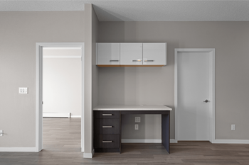 Built-in desks